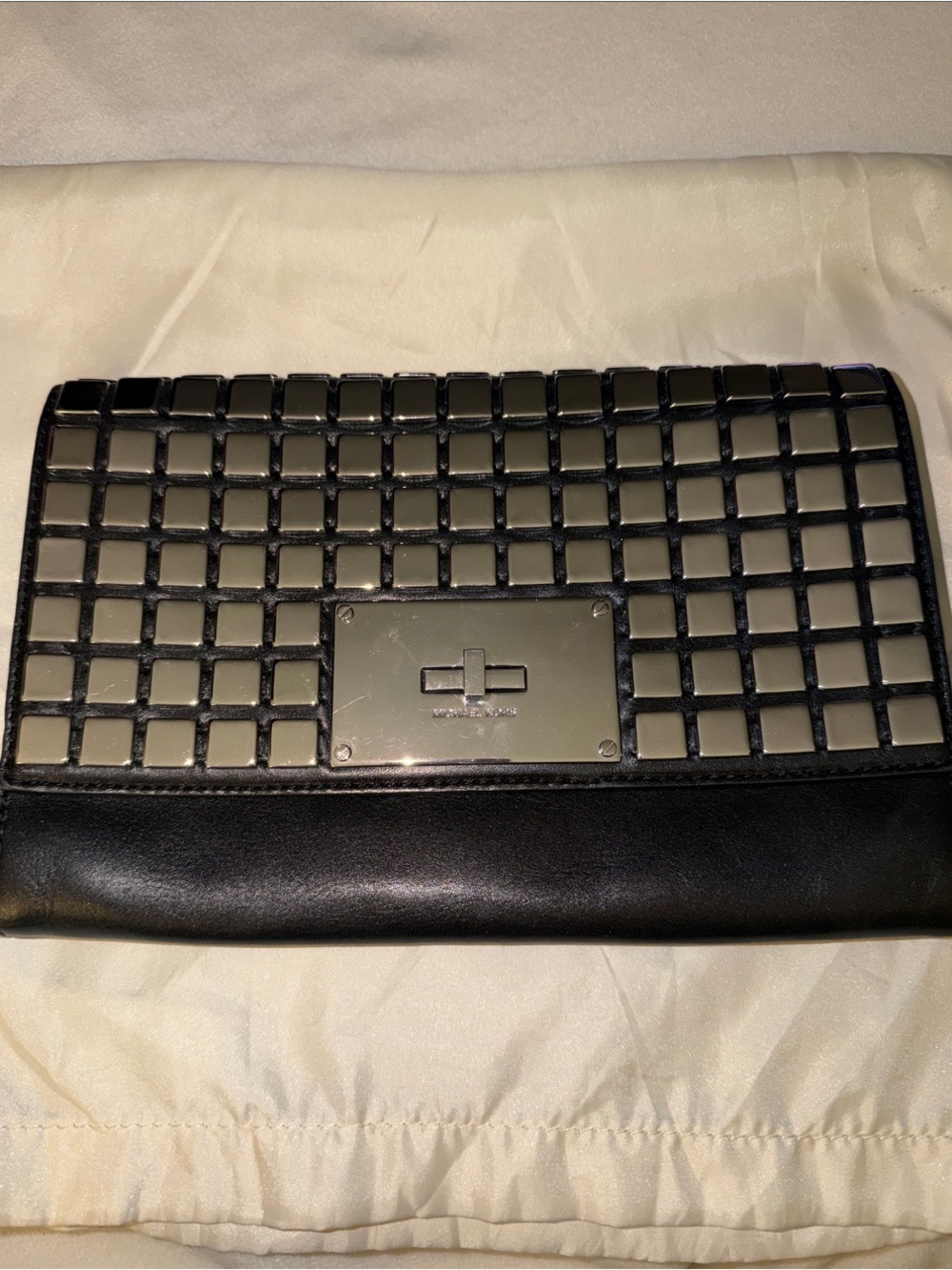 Michael Kors Clutch with Silver Studs
